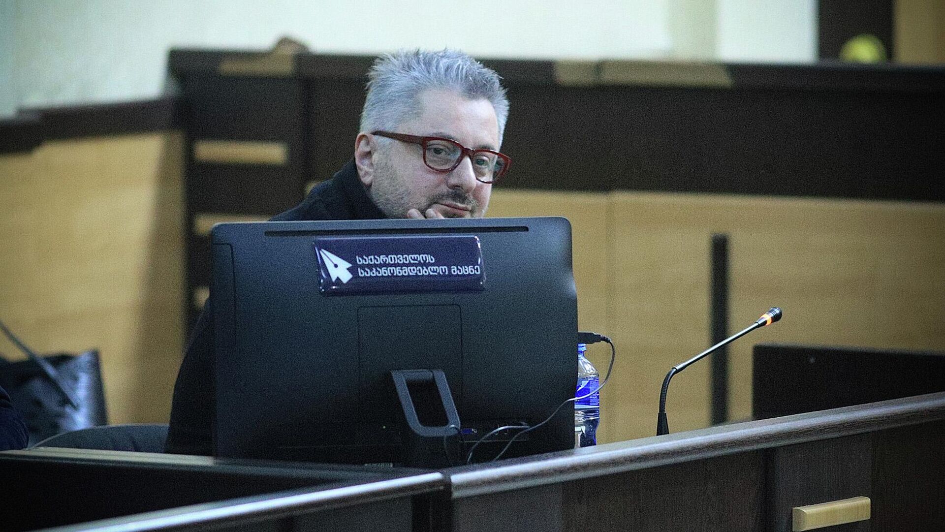 Ника Гварамия в зале суда перед вынесением приговора - Sputnik Грузия, 1920, 16.05.2022