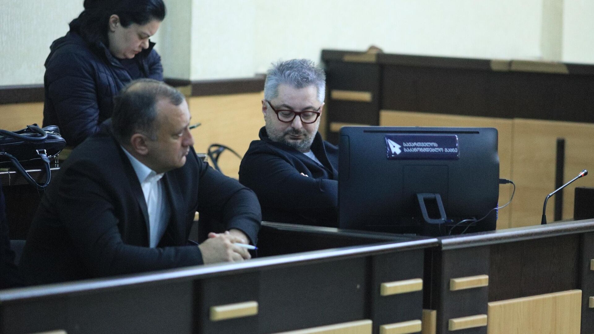 Ника Гварамия в зале тбилисского суда во время вынесения приговора - Sputnik Грузия, 1920, 16.05.2022