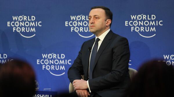 Визит Гарибашвили в Давос на Международном экономическом форуме - Sputnik Грузия