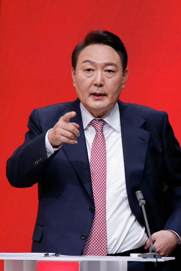 Президент республики Корея Юн Сок Ёль - Sputnik Грузия