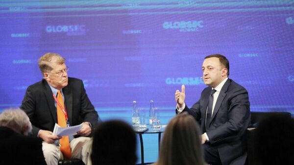 Ираклий Гарибашвили на форуме GLOBSEC 2022 - Sputnik Грузия
