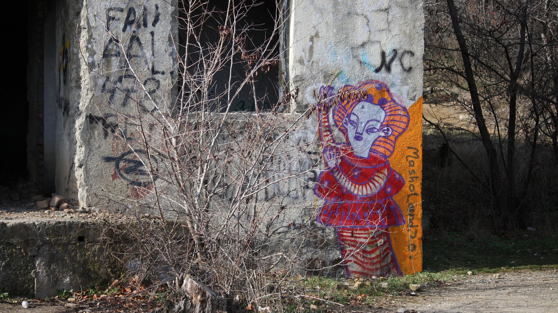 Граффити и стрит-арт в столице Грузии - Sputnik Грузия, 1920, 03.03.2023