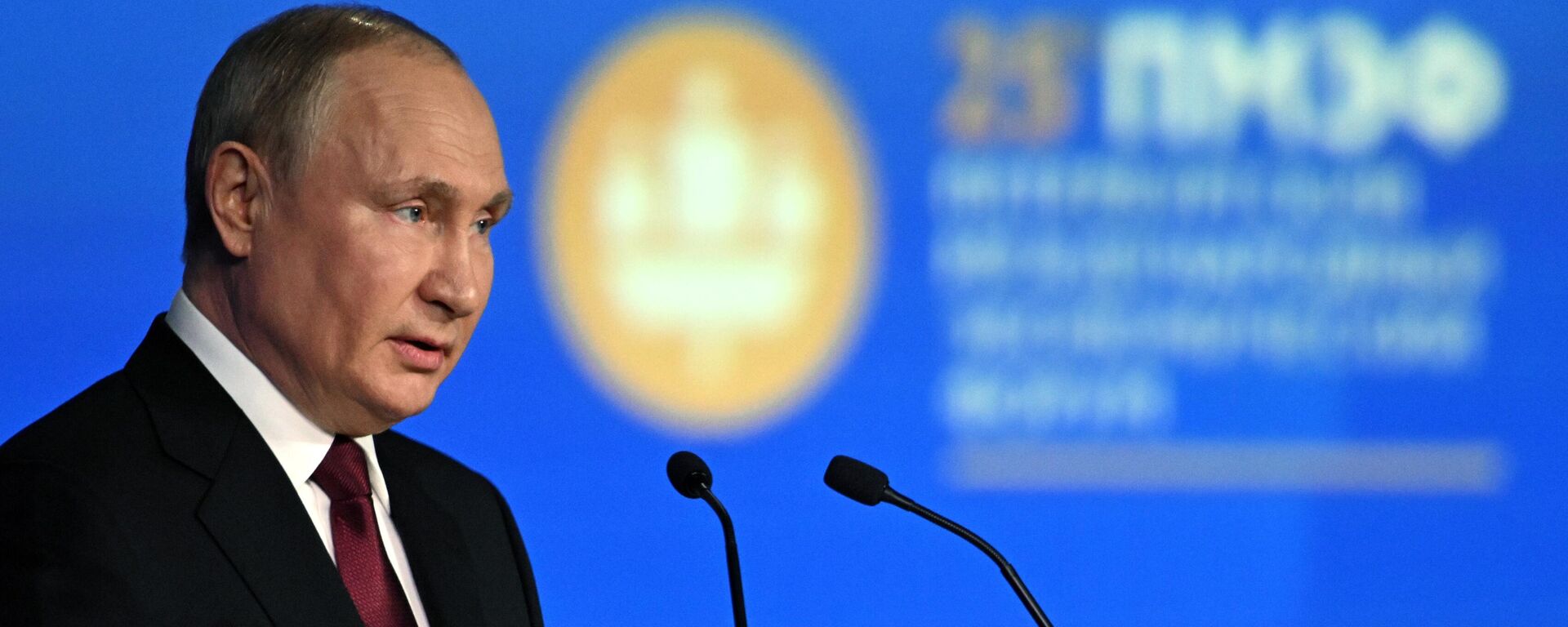 Президент РФ В. Путин принял участие в работе ПМЭФ-2022 - Sputnik Грузия, 1920, 22.08.2022