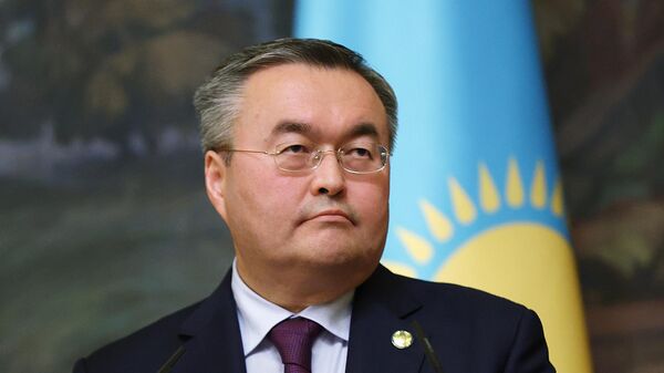 Министр иностранных дел Казахстана Мухтар Тлеуберди - Sputnik Грузия