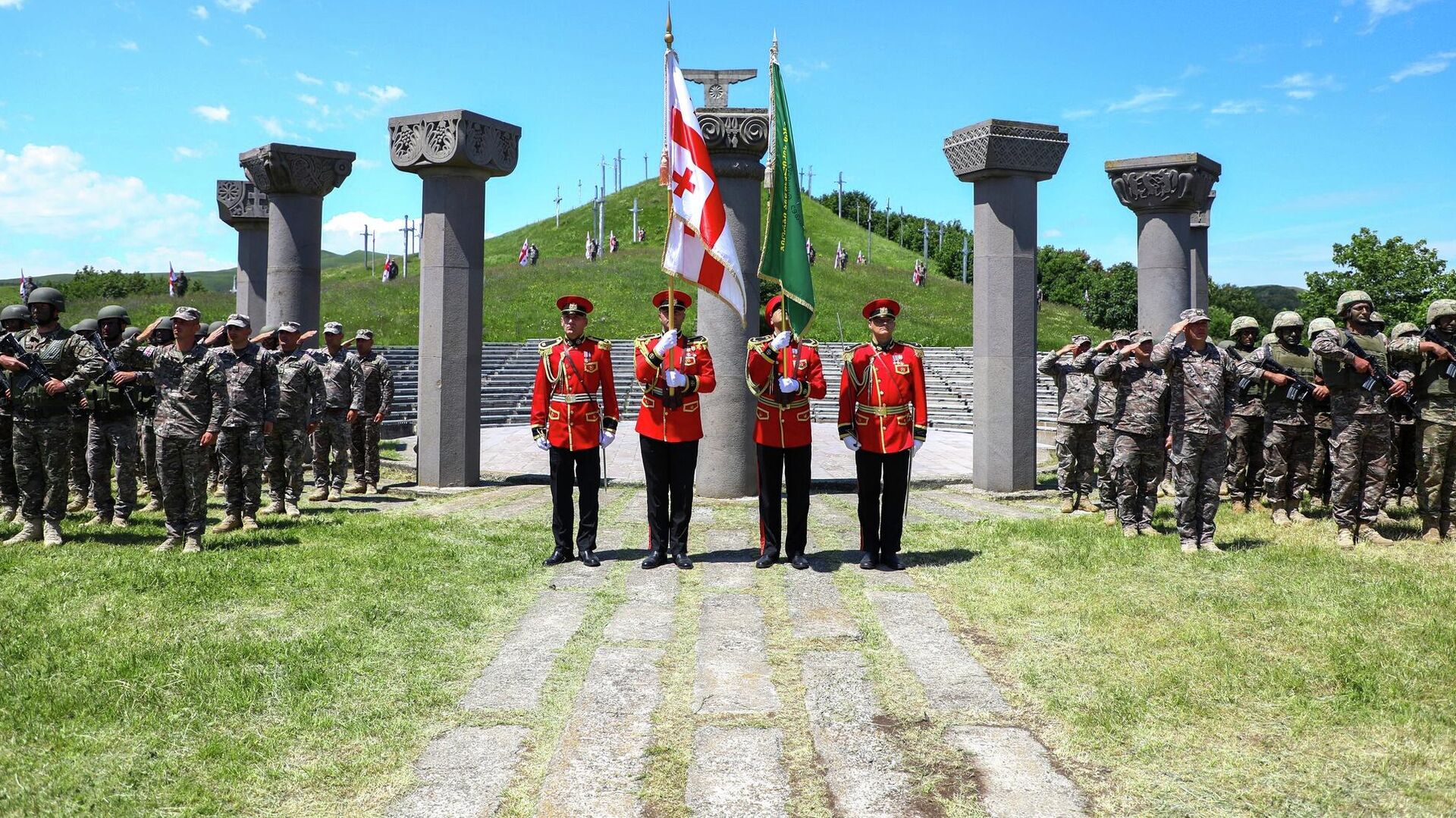 Силы обороны Грузии отмечают День сержантского корпуса  - Sputnik Грузия, 1920, 25.06.2022
