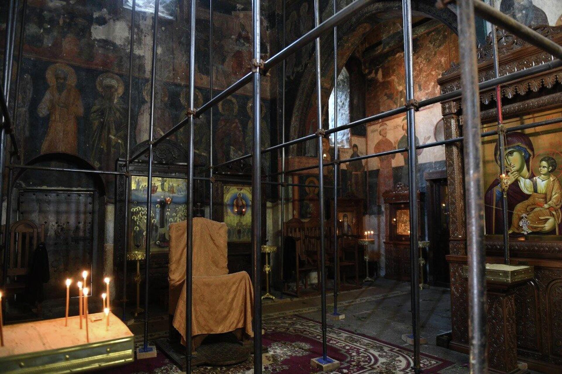 Реконструкция монастыря Зарзма - Sputnik Грузия, 1920, 06.07.2022