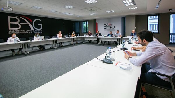 Заседание бизнес-ассоциации Грузии - Sputnik Грузия