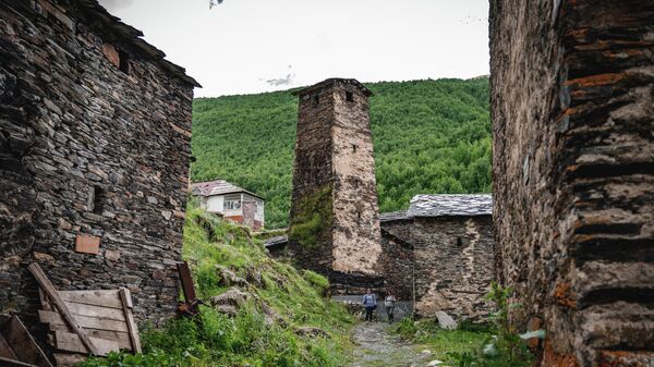 Ведущая в Сванети дорога открыта для всех видов транспортных средств
