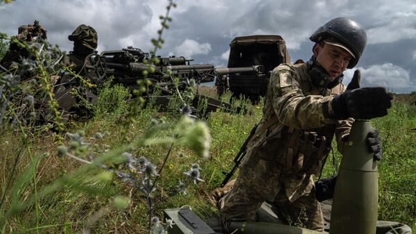 Боевые действия на Донбассе. Украинская армия - Sputnik Грузия