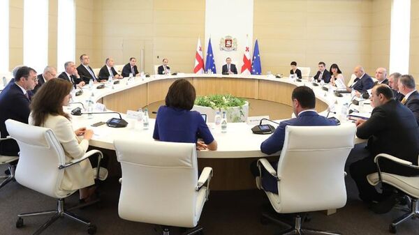 Заседание Межведомственного совета по развитии и реформам - Sputnik Грузия