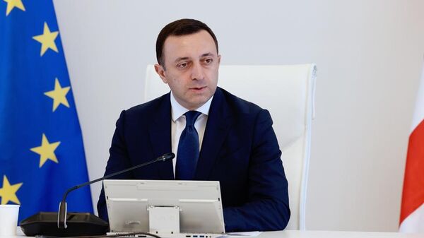 Ираклий Гарибашвили на заседании правительства - Sputnik Грузия