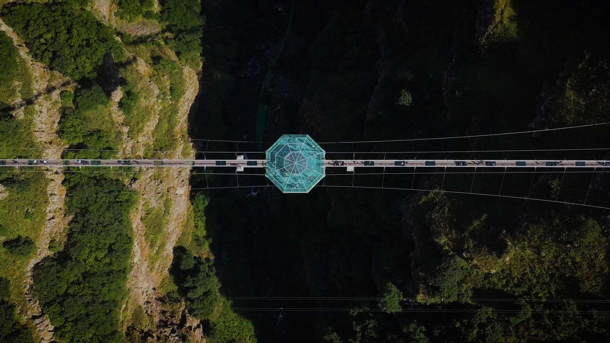 Стеклянный мост в грузии фото