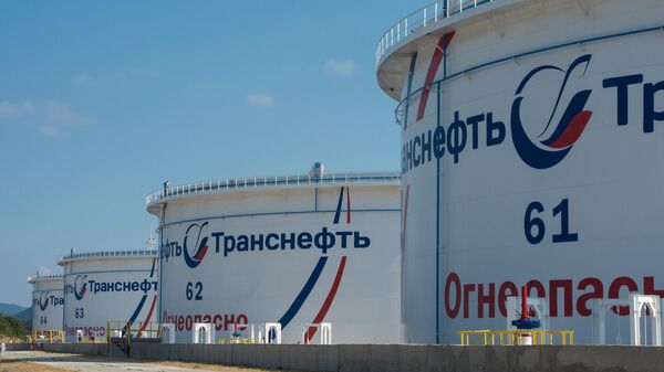 На территории нефтеперевалочного комплекса Шесхарис АО Черномортранснефть в Новороссийске. - Sputnik Грузия