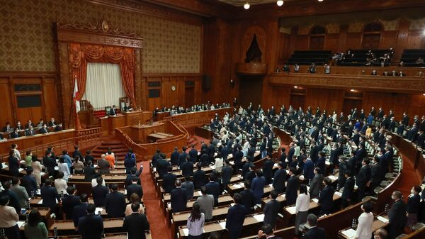 Заседание парламента Японии  - Sputnik Грузия