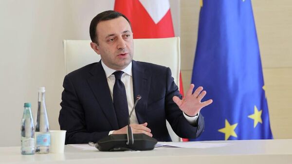 Премьер-министр Ираклий Гарибашвили на заседании Совета инвесторов - Sputnik Грузия