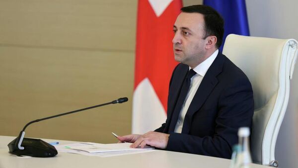 Премьер-министр Ираклий Гарибашвили на заседании Совета инвесторов - Sputnik Грузия