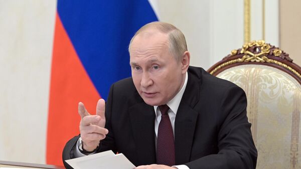 Президент России Владимир Путин принял участие в пленарном заседании клуба Валдай - Sputnik Грузия