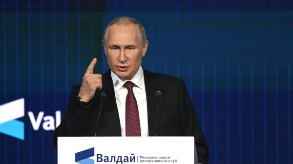 Президент РФ В. Путин принял участие в заседании Международного дискуссионного клуба Валдай - Sputnik Грузия