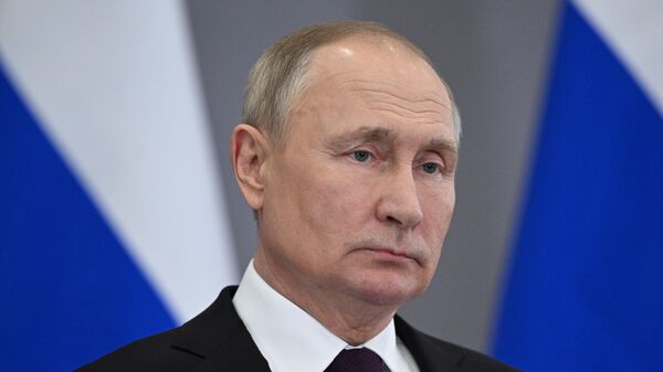 Визит президента РФ В. Путина в Казахстан  - Sputnik Грузия