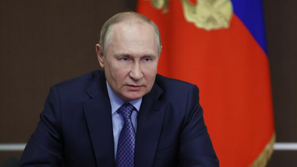 Президент РФ В. Путин провел совещание с постоянными членами Совбеза - Sputnik Грузия