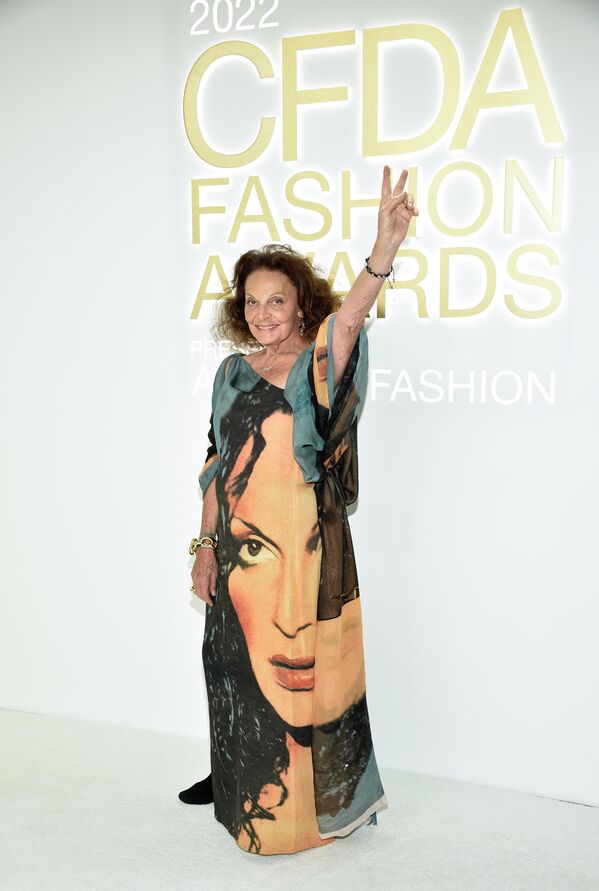 Диана фон Фюрстенберг на церемонии вручения премии CFDA Fashion Awards в Нью-Йорке - Sputnik Грузия