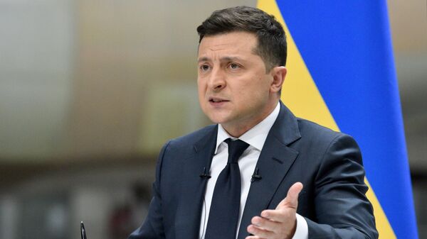 Президент Украины В. Зеленский - Sputnik Грузия