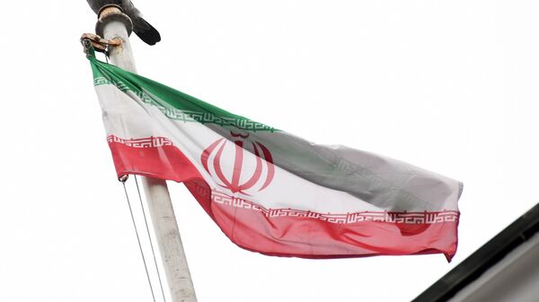 Флаг посольства Исламской Республики Иран. - Sputnik Грузия