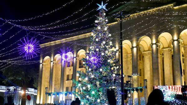 Новогодняя елка Тбилиси - Sputnik Грузия