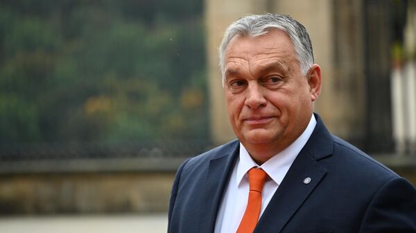 Премьер-министр Венгрии Виктор Орбан  - Sputnik Грузия