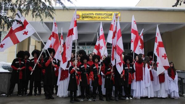 День грузинского флага в Сагареджо - Sputnik Грузия