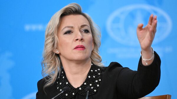 Еженедельный брифинг официального представителя МИД РФ Марии Захаровой - Sputnik Грузия