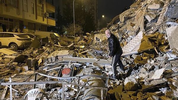 Землетрясение в Турции, северо-восток страны, город Диярбакыр - Sputnik Грузия