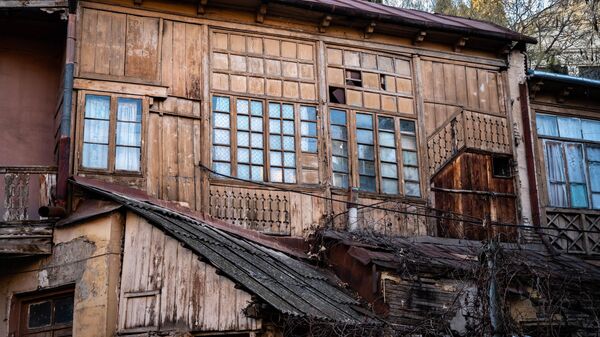 ავარიული სახლი ძველ თბილისში - Sputnik საქართველო