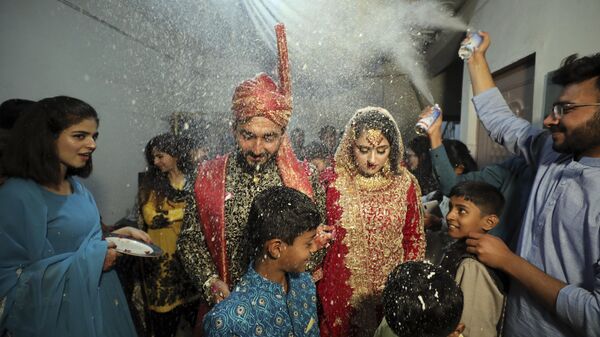 Свадебная церемония в Равалпинди, Исламабад, Пакистан - Sputnik Грузия