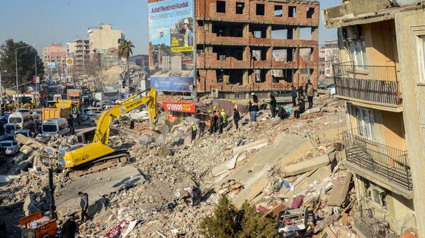 Разрушения в Адиямане вследствие землетрясения в Турции  - Sputnik Грузия