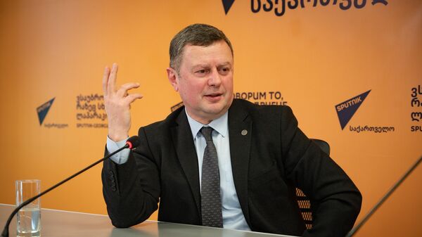 Дмитрий Лорткипанидзе - директор Грузино-Российского общественного центра Примакова - Sputnik Грузия