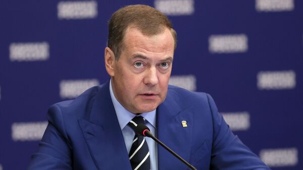 Заместитель главы Совета безопасности России Дмитрий Медведев. Архивное фото - Sputnik Грузия