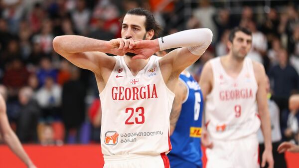Сборная Грузии по баскетболу. Матч со сборной Исландии 26 февраля 2023 - Sputnik Грузия