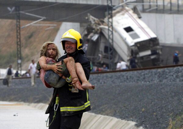 სანტიაგო დე კომპოსტელაში 2013 წლის 24 ივლისს მატარებლების დიდი ავარია მოხდა. 222 ადამიანიდან 79 დაიღუპა და დაახლოებით 140 დაშავდა - Sputnik საქართველო