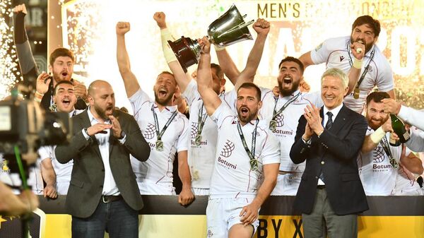 Сборная Грузии по регби стала чемпионом Европы - Sputnik Грузия