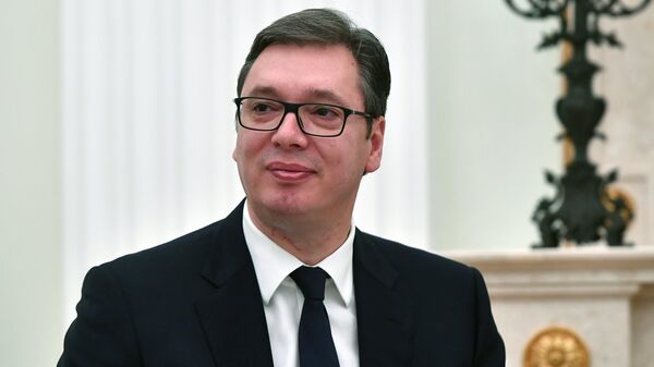 Президент республики Сербии Александр Вучич  - Sputnik Грузия