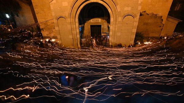 ლიტანიობა სიონში - Sputnik საქართველო