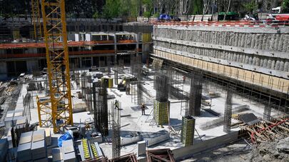 Строительство гостиничного хаба Central Park Towers в Тбилиси