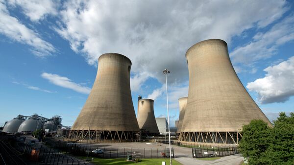 Угольная электростанция Drax в северной Англии - Sputnik Грузия