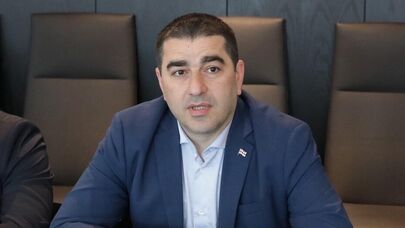 Председатель парламента Грузии Шалва Папуашвили
