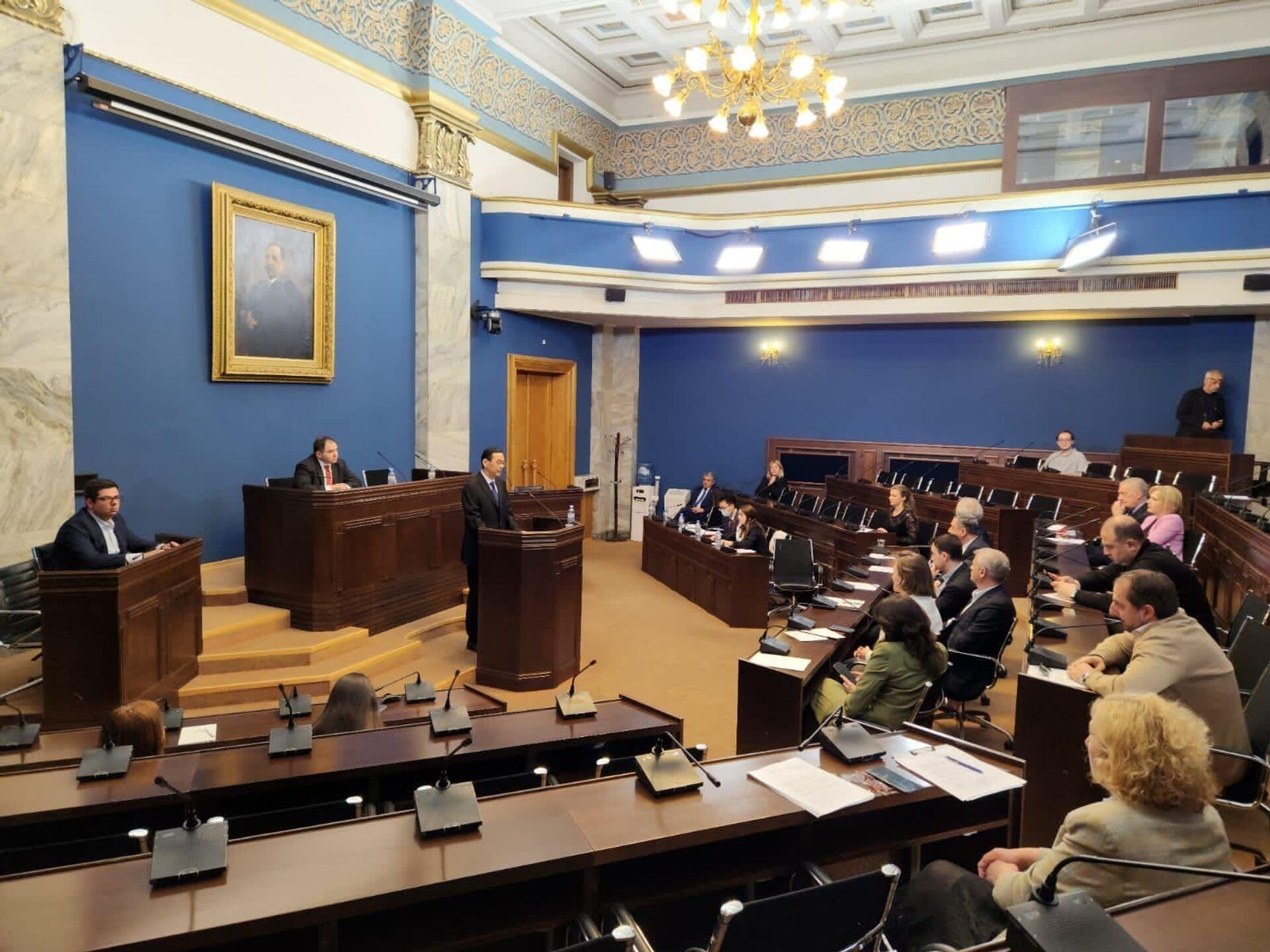 Посол Китая в Грузии Чжоу Цзян - Sputnik Грузия, 1920, 16.05.2023