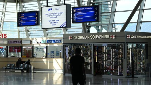 Тбилисский международный аэропорт. Терминал отлета - Sputnik Грузия