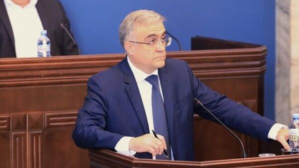 Исполняющий обязанности президента Нацбанка Арчил Мествиришвили - Sputnik Грузия