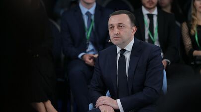 Премьер-министр Грузии Ираклий Гарибашвили на Форуме глобальной безопасности в Братиславе