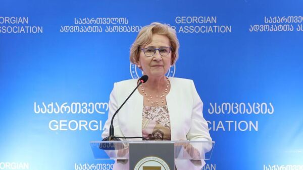 Президент Европейской ассоциации адвокатов Мария Слазаки - Sputnik Грузия